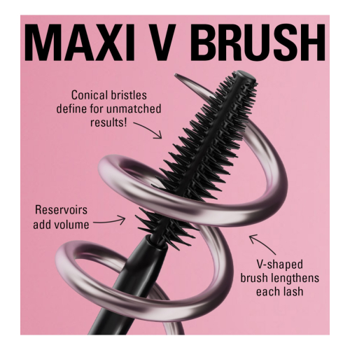 Makeup Revolution - Máscara de pestañas Wrap Lash - Black