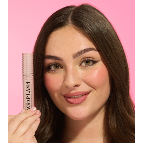 Makeup Revolution - Máscara de pestañas Wrap Lash - Black