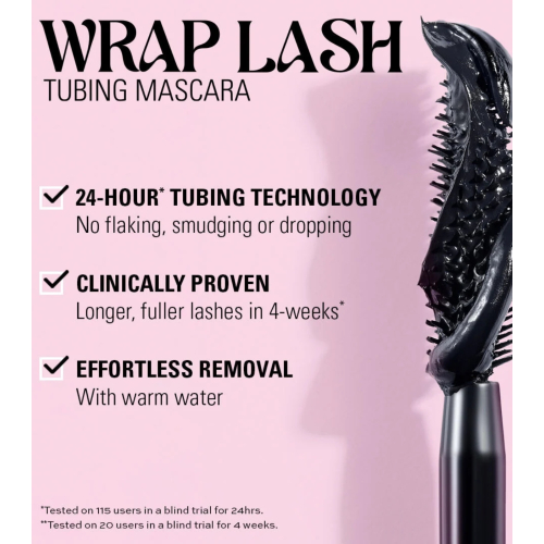 Makeup Revolution - Máscara de pestañas Wrap Lash - Brown