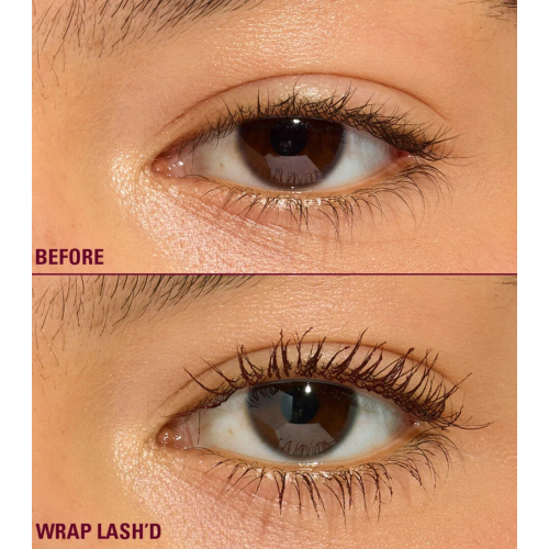 Makeup Revolution - Máscara de pestañas Wrap Lash - Burgundy