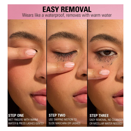 Makeup Revolution - Máscara de pestañas Wrap Lash - Burgundy