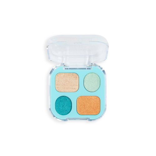 Makeup Revolution - Mini paleta de sombras Bouncy Pop - Aqua Splash