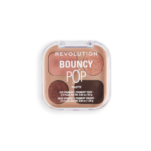 Makeup Revolution - Mini paleta de sombras Bouncy Pop - Ember
