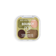 Makeup Revolution - Mini paleta de sombras Bouncy Pop - Evergreen