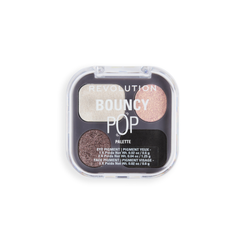Makeup Revolution - Mini paleta de sombras Bouncy Pop - Moonlight