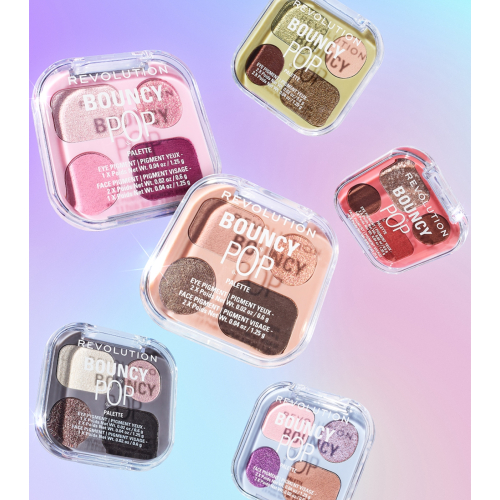 Makeup Revolution - Mini paleta de sombras Bouncy Pop - Sunrise