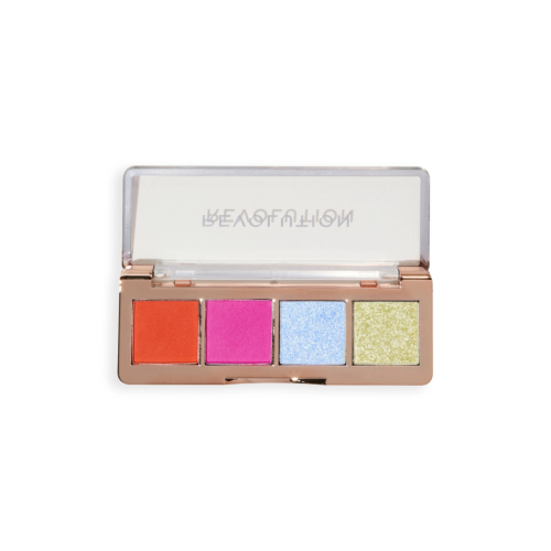 Makeup Revolution - Mini paleta de sombras - The Vibrant Icon Edit Brights