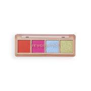 Makeup Revolution - Mini paleta de sombras - The Vibrant Icon Edit Brights