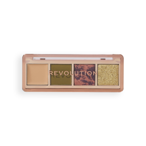 Makeup Revolution - Mini paleta de sombras - The Eternal Icon Edit Green
