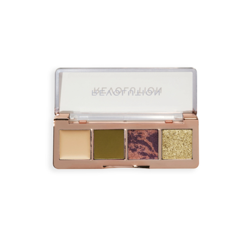 Makeup Revolution - Mini paleta de sombras - The Eternal Icon Edit Green