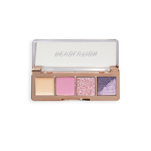 Makeup Revolution - Mini paleta de sombras - The Enchanted Icon Edit Soft Pink Nudes