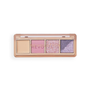 Makeup Revolution - Mini paleta de sombras - The Enchanted Icon Edit Soft Pink Nudes