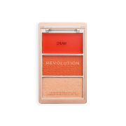 Makeup Revolution - Paleta de coloretes Icon Blush - Tangerine Tease