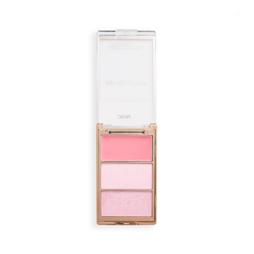 Makeup Revolution - Paleta de iluminadores Highlight Icon - Pink Posse