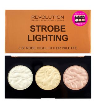Makeup Revolution - Paleta de iluminadores Strobe Lighting