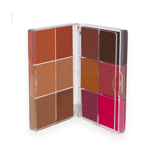 Makeup Revolution - Paleta de rostro Everything Base Face Icon Complexion - Dark