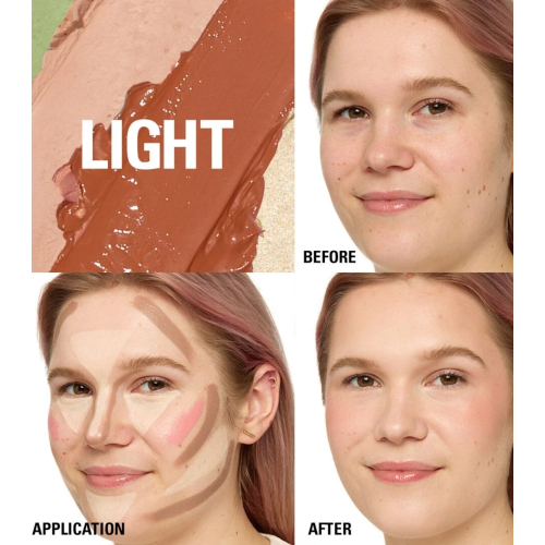 Makeup Revolution - Paleta de rostro Everything Base Face Icon Complexion - Light