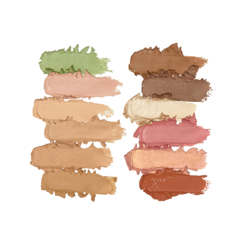 Makeup Revolution - Paleta de rostro Everything Base Face Icon Complexion - Light