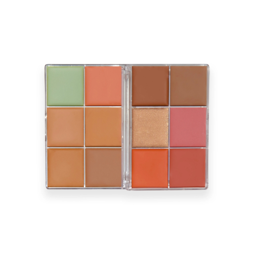 Makeup Revolution - Paleta de rostro Everything Base Face Icon Complexion - Medium