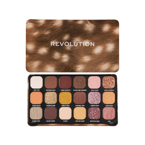Makeup Revolution - Paleta de sombras Forever Flawless - Doe Eyes