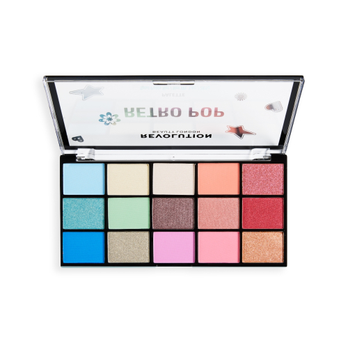 Makeup Revolution - Paleta de sombras Reloaded - Retro Pop