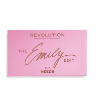 Revolution - Paleta para ojos y rostro The Emily Edit - The Needs