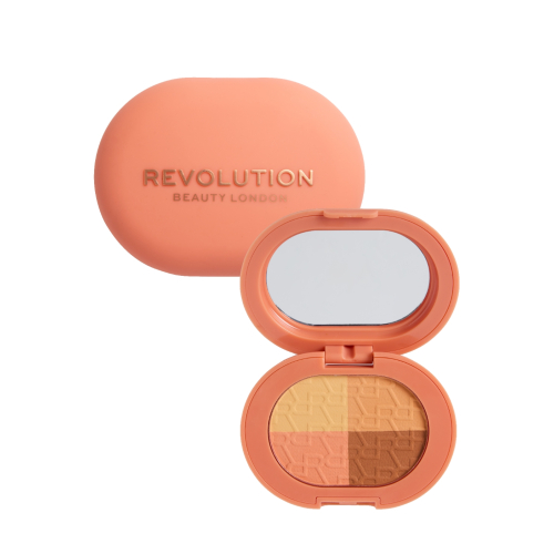 Makeup Revolution - Polvos compactos Powder Pops Colour Correct - Dark to Deep
