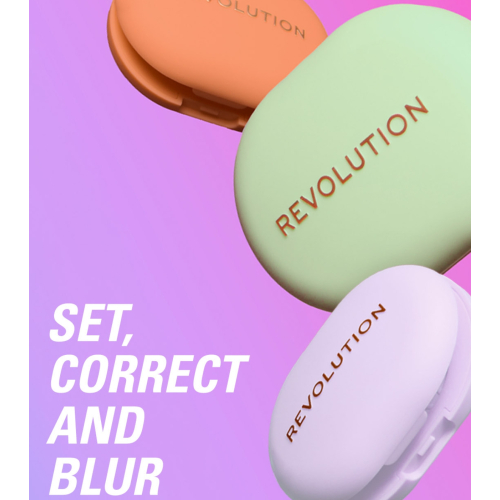 Makeup Revolution - Polvos compactos Powder Pops Colour Correct - Dark to Deep