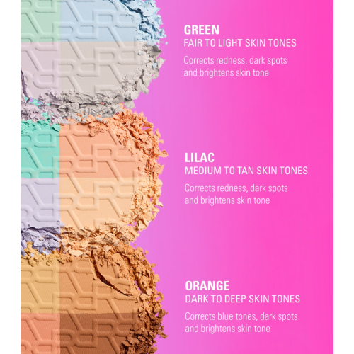 Makeup Revolution - Polvos compactos Powder Pops Colour Correct - Light to Fair