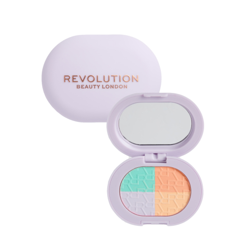 Makeup Revolution - Polvos compactos Powder Pops Colour Correct - Medium to Tan