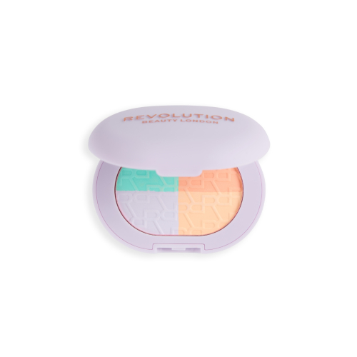 Makeup Revolution - Polvos compactos Powder Pops Colour Correct - Medium to Tan