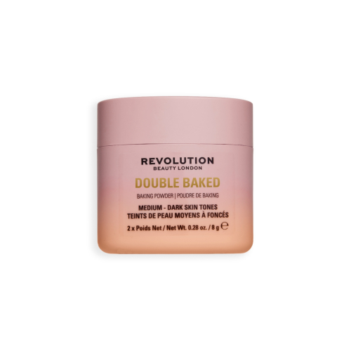 Makeup Revolution - Polvos sueltos Double Baked - Medium to Dark