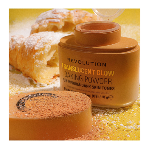 Makeup Revolution - Polvos sueltos para baking Translucent Glow - Fair to Light