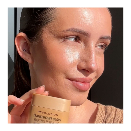 Makeup Revolution - Polvos sueltos para baking Translucent Glow - Fair to Light