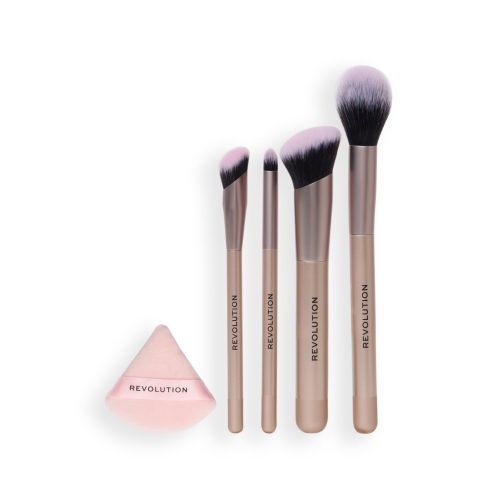Makeup Revolution - Set de brochas Back to Base-ics