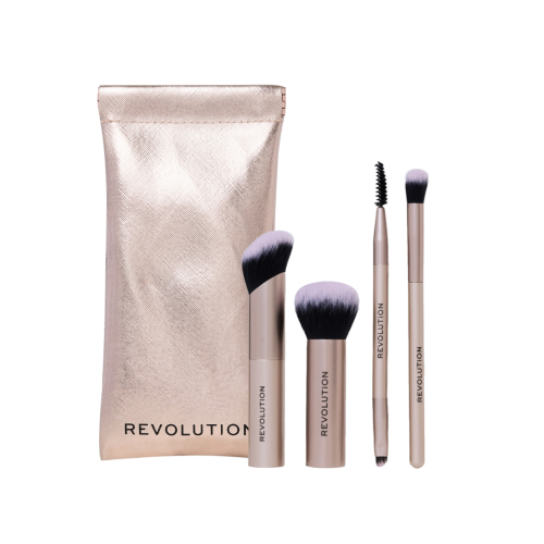 Makeup Revolution - Set de brochas On the Glow