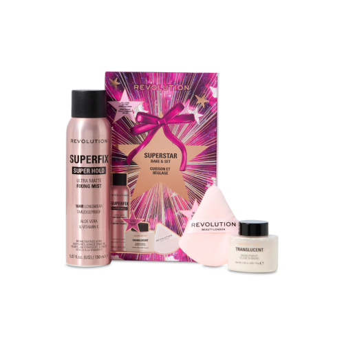 Makeup Revolution - Set fijador de maquillaje Superstar