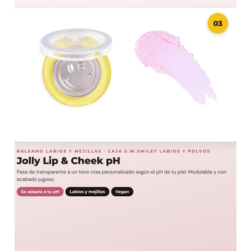 Makeup Revolution - Set *S.W.Smiley* - Brillo de labios Stellar Shine + Brillo de labios Pink Bliss + Bálsamo para labios y meijillas pH + Polvos sueltos Sunshine