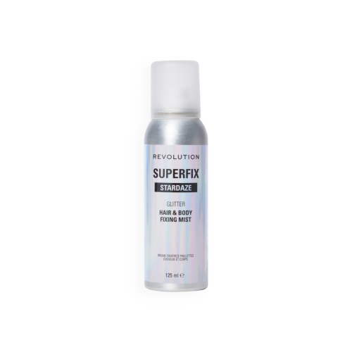 Makeup Revolution - Spray con glitter para cuerpo y cabello Superfix Stardaze