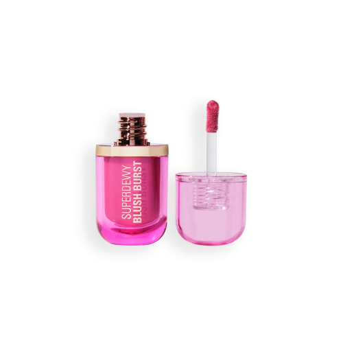 Makeup Revolution - *Super Dewy* - Colorete líquido Blush burst - Bubblegum Burst Pink