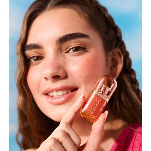 Makeup Revolution - *Super Dewy* - Colorete líquido Blush burst - Peach Spritz