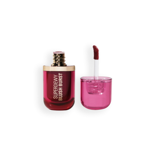 Makeup Revolution - *Super Dewy* - Colorete líquido Blush burst - Very cherry berry