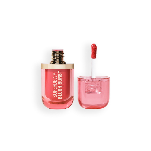 Makeup Revolution - *Super Dewy* - Colorete líquido Blush burst - Watermelon Pop Coral