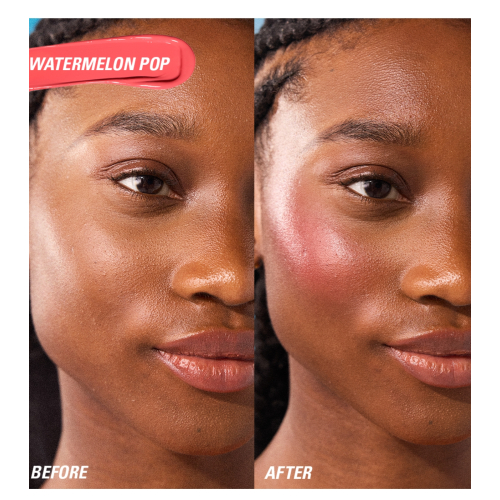 Makeup Revolution - *Super Dewy* - Colorete líquido Blush burst - Watermelon Pop Coral