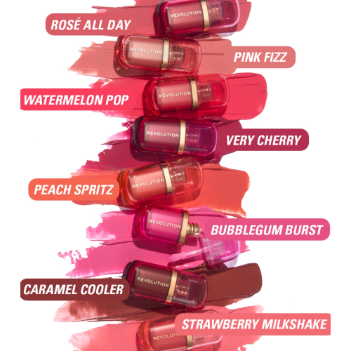 Makeup Revolution - *Super Dewy* - Colorete líquido Blush burst - Watermelon Pop Coral