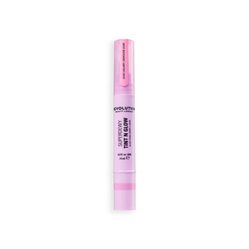 Makeup Revolution - *Super Dewy* - Colorete líquido Tint N Glow - Lilac Lullaby