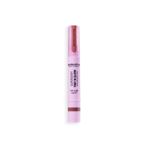 Makeup Revolution - *Super Dewy* - Colorete líquido Tint N Glow - Rose Ruffle