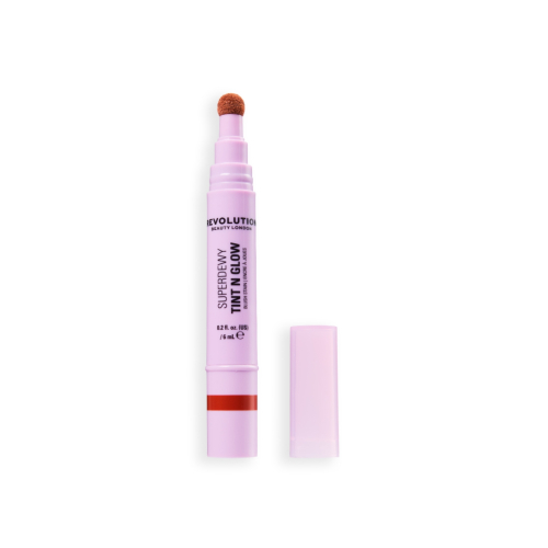 Makeup Revolution - *Super Dewy* - Colorete líquido Tint N Glow - Terracotta Twist
