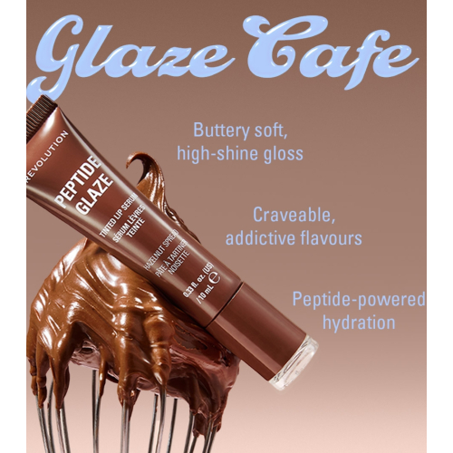 Makeup Revolution - Tinte labial con sérum Peptide Glaze - Cinnamon Roll