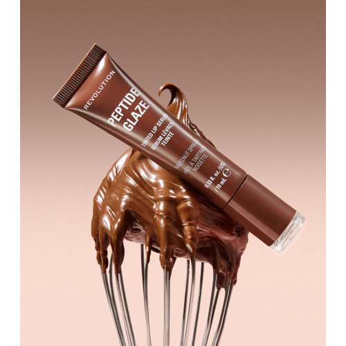 Makeup Revolution - Tinte labial con sérum Peptide Glaze - Hazelnut Spread